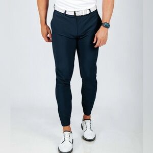 Primo Mens Navy Blue Golf Joggers